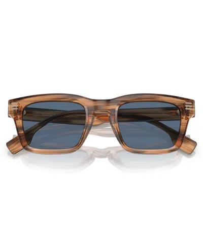 Burberry Sunglasses With Rectangular Frames In Brown