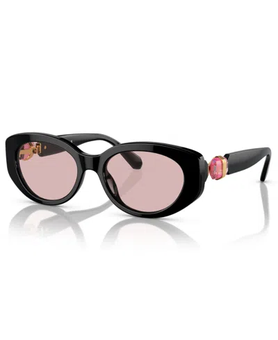 Swarovski Women's Sunglasses Sk6002 In Black