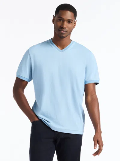 Robert Graham Holton Short Sleeve T-shirt In Blue