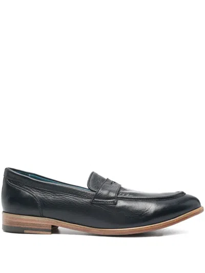 经典皮质乐福鞋