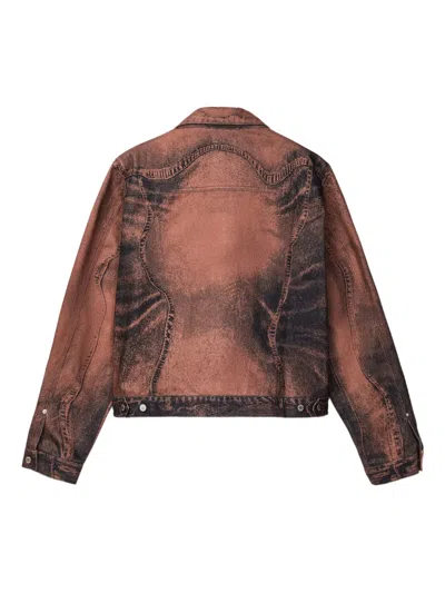 Camperlab Acid-wash Effect Denim Jacket In Multi