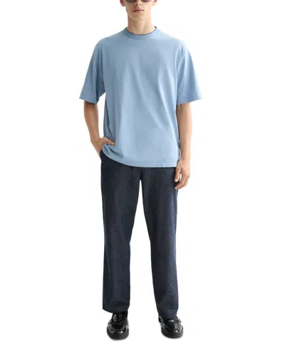 Scotch & Soda Men's Seasonal Crewneck T-shirt In Blue