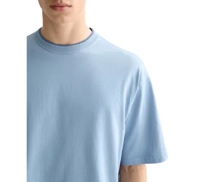 Scotch & Soda Men's Seasonal Crewneck T-shirt In Blue