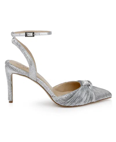 Jewel Badgley Mischka Women's Enid Dress Pumps In Silver