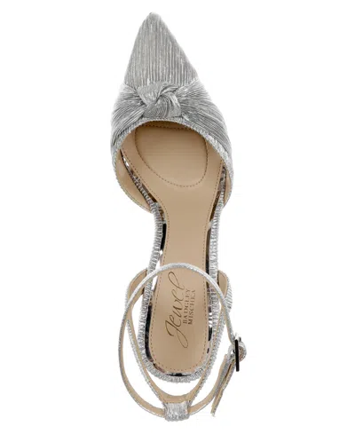 Jewel Badgley Mischka Women's Enid Dress Pumps In Silver