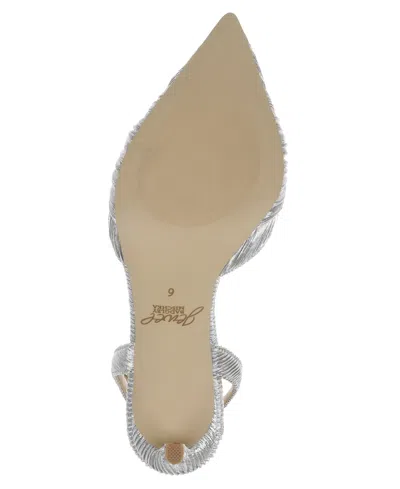 Jewel Badgley Mischka Women's Enid Dress Pumps In Silver