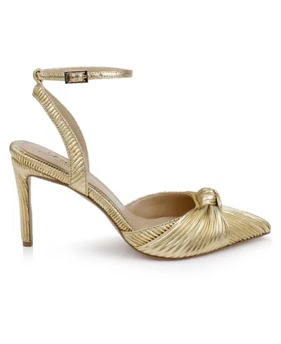 Jewel Badgley Mischka Women's Enid Dress Pumps In Gold