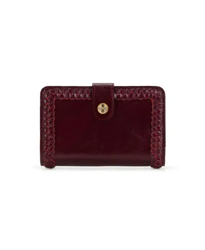 Patricia Nash Norma Bifold Wallet In Burgundy