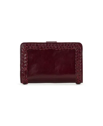 Patricia Nash Norma Bifold Wallet In Burgundy