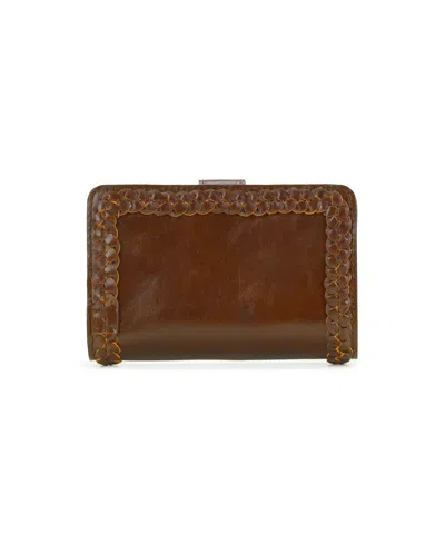 Patricia Nash Norma Bifold Wallet In Brown
