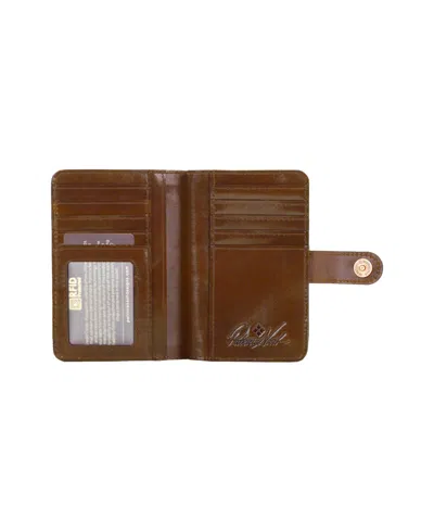 Patricia Nash Norma Bifold Wallet In Brown