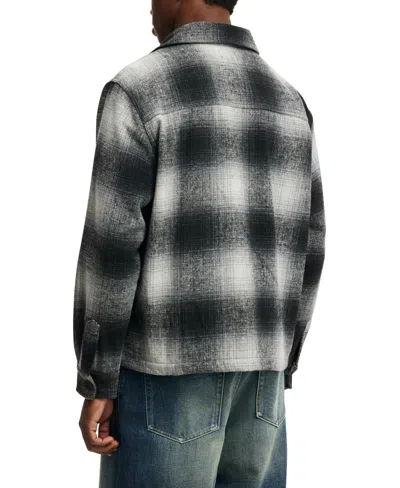 Cotton On Boxy Overshirt In Black