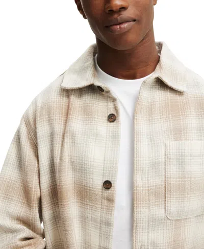 Cotton On Boxy Overshirt In White