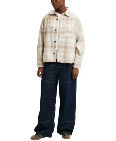 Cotton On Boxy Overshirt In White