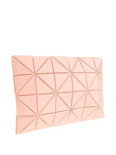 Bao Bao Issey Miyake Geometric-pattern Clutch Bag In Pink