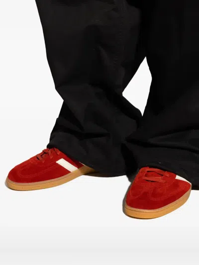 Adidas Originals Gazelle Indoor Sneakers In Red