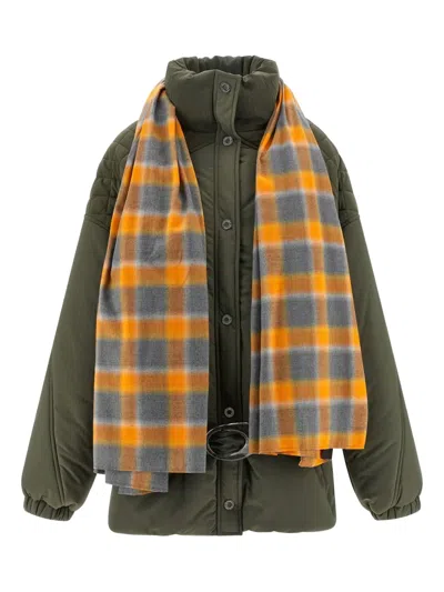 Marbell Amy Puffer Jackets Green In Green