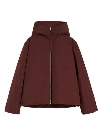 Jil Sander 06 Puffer Jackets Bordeaux In Red