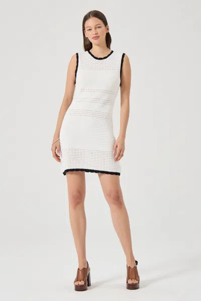 Rolla's Estelle Knit Dress In White