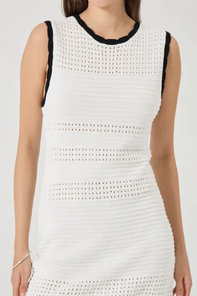 Rolla's Estelle Knit Dress In White