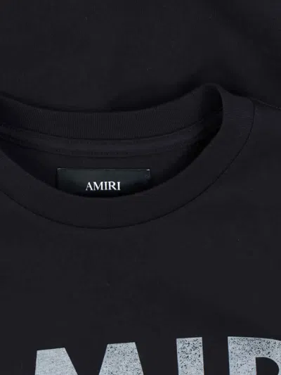 Amiri Men's Stencil T-shirt In Black
