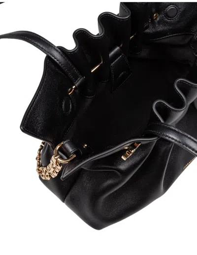 Ferragamo Small Soft Shoulder Bag In Black