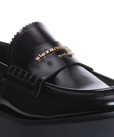 Alexander Wang Carter Lug Loafers In Black