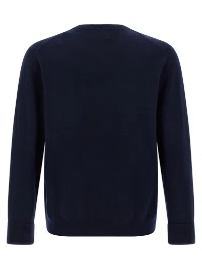 Ballantyne Argyle Pattern Sweater Sweaters And Cardigans Blue In Blue