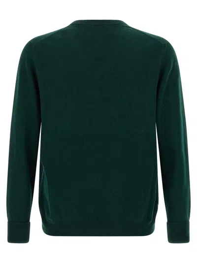 Ballantyne Argyle Pattern Sweater Sweaters And Cardigans Green In Green