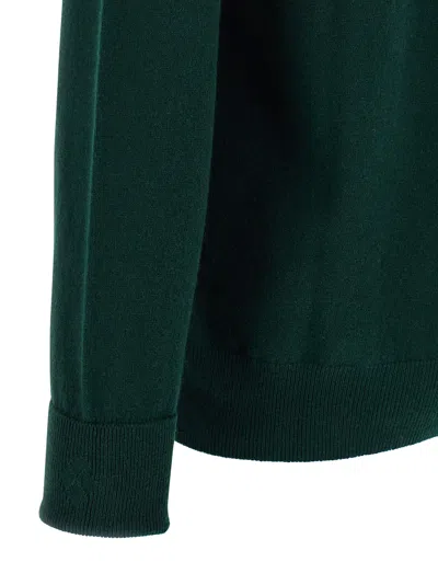 Ballantyne Argyle Pattern Sweater Sweaters And Cardigans Green In Green