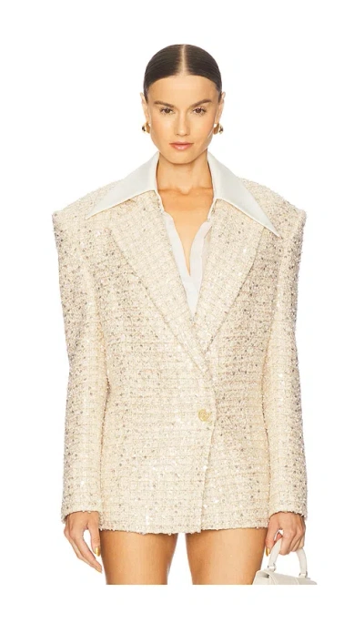 Bronx And Banco Blake Sequin Blazer In Multi