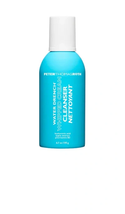 Peter Thomas Roth Water Drench Hyaluronic Whipped Cream Cleanser 6.7oz In Transparent