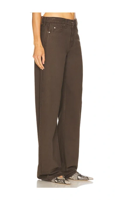 Grlfrnd Austen Low Rise Curve In Brown