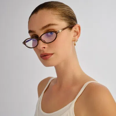 Le Specs Duskfall In Brown