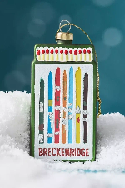 Furbish Studio Matchbook Ornament: Colorado Edition In Multi