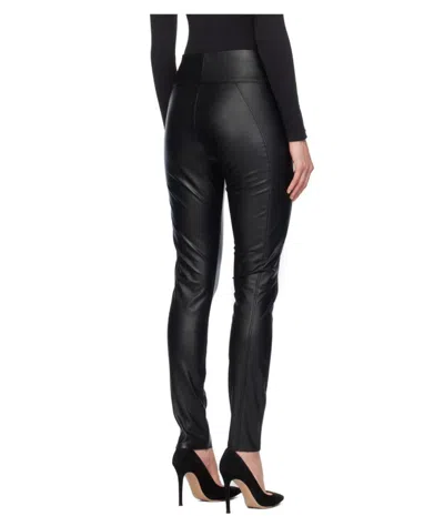 Wolford Shaping Leggings With High Waistband And Seam Detailing In Black