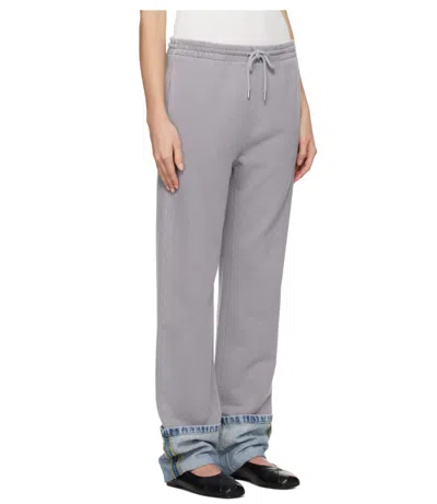 Moschino Drawstring Sweatpants In Gray