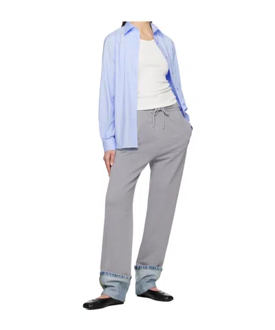 Moschino Drawstring Sweatpants In Gray