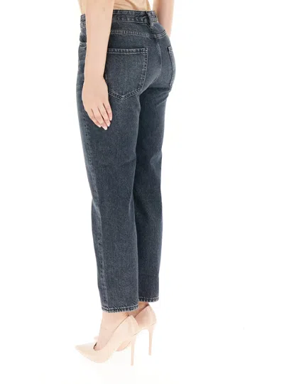 Armani Exchange Belt Loop Jeans In Blue