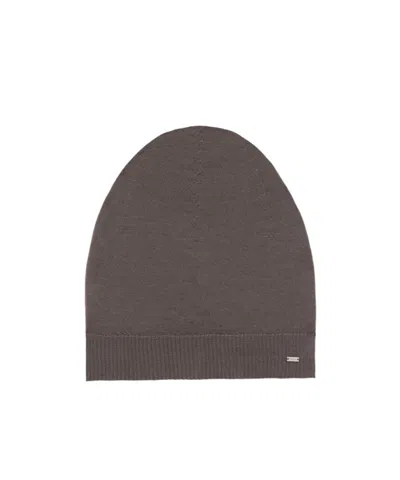 Saint Laurent Beanie In Cashmere In Brown