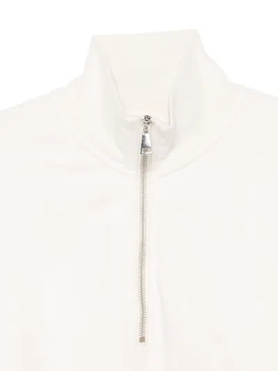 Haikure Half-zip Sweatshirt In White