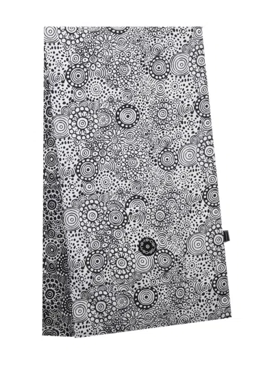 10 Corso Como Circle-pattern Scarf In Black
