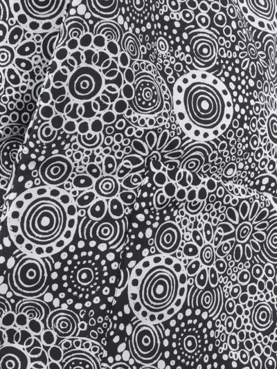 10 Corso Como Circle-pattern Scarf In Black