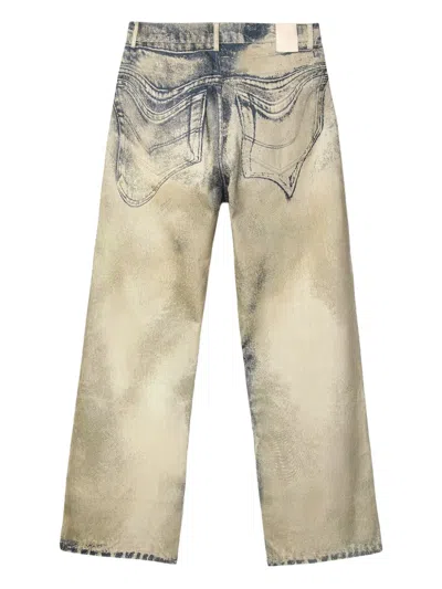 Camperlab Sand Blasted-effect Jeans In Multi