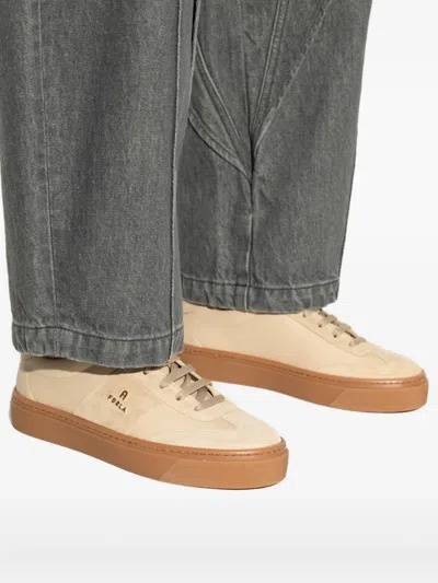 ENJOY 皮质绒面皮运动鞋