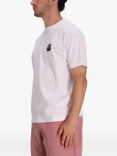New Amsterdam Shell-logo T-shirt In White