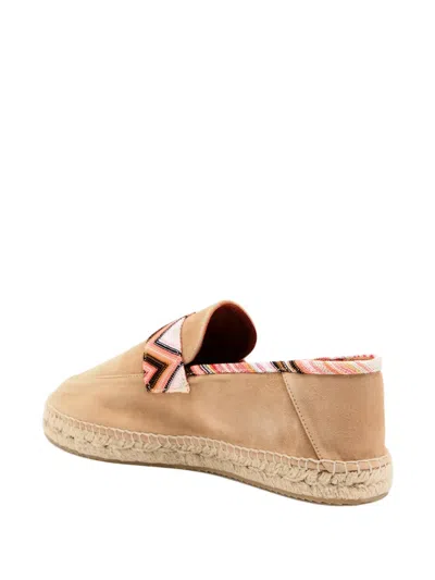 Missoni Amelia Suede Espadrilles In Brown