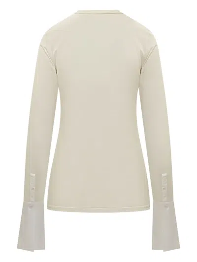 NORA 对比袖口T恤