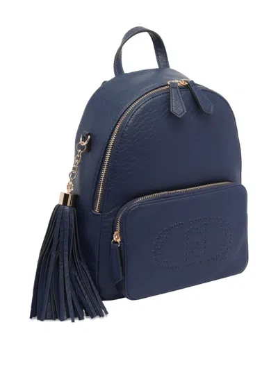 Liu •jo Versatile Backpack Featuring Multiple Elements In Blue