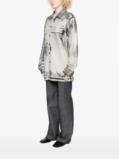 Avant Toi Women Wool And Cashmere Blend Shirt In Multi